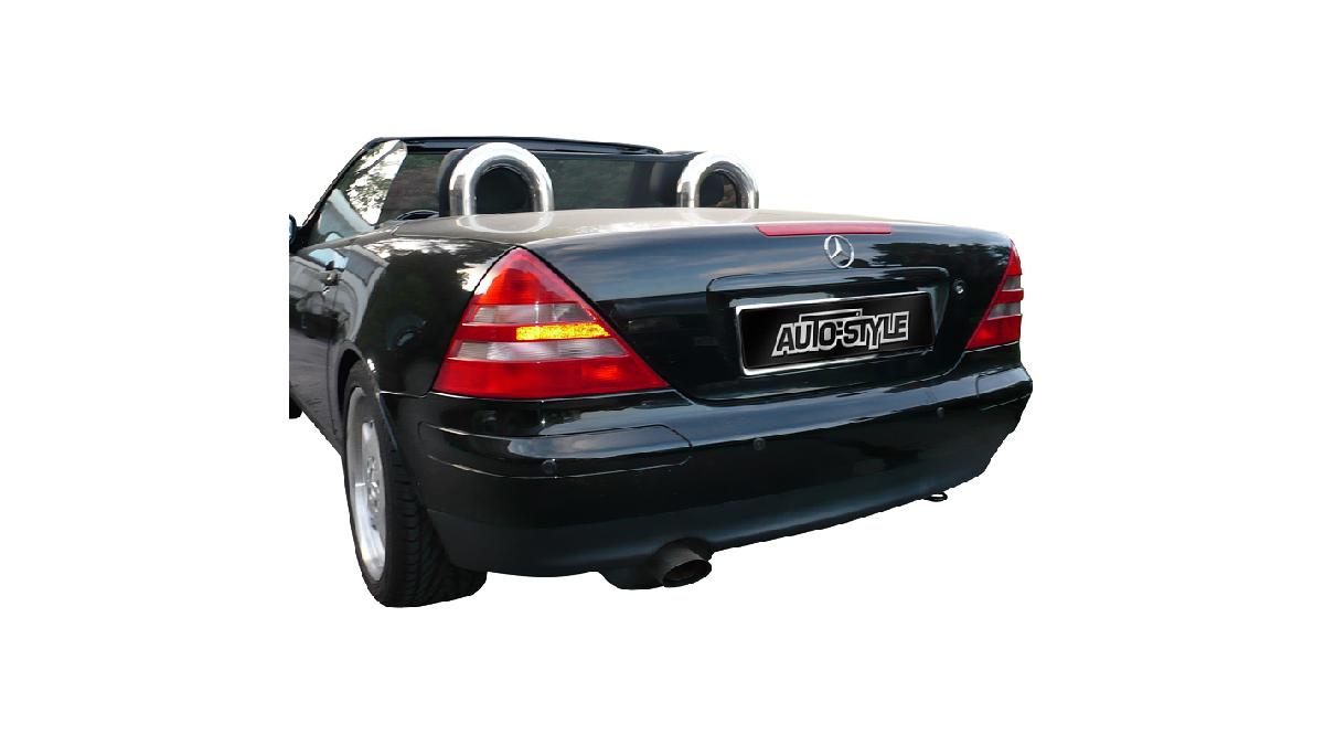 Windschott+-+Filet+coupe-vent+Weyer+Basic+Line+sur+mesure+pour+Mercedes+SLK+%28R170%29+1995-2004